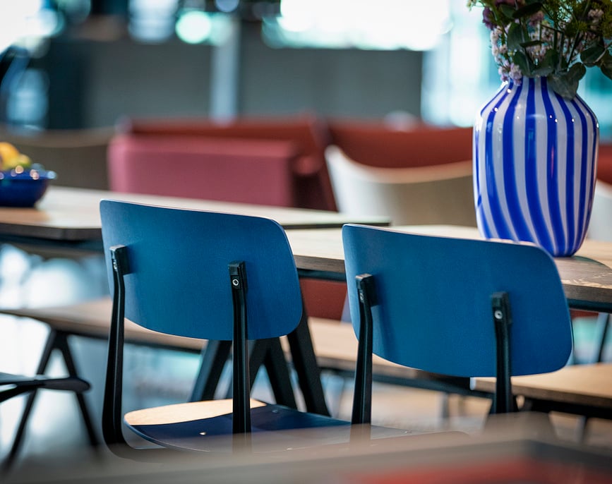 Juice Vaza 28 cm plava