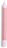 Kaars Hay Pattern zeer dunne strepen roze-rood