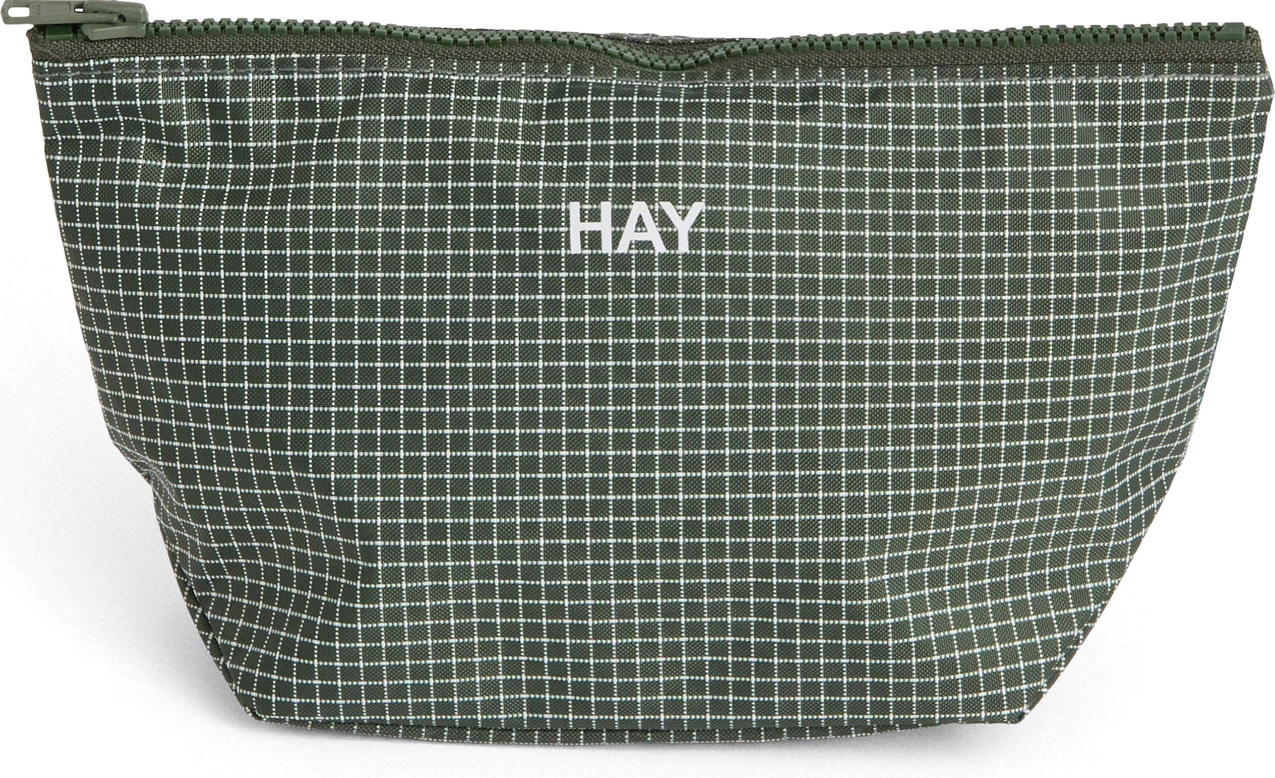 Kosmetiktasche Grid S, dunkelgrün