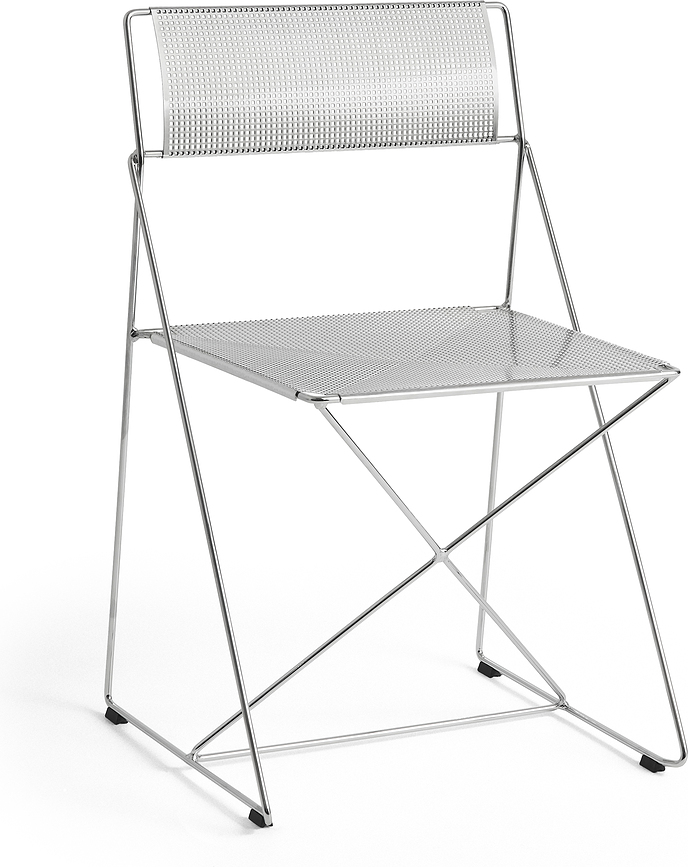 Krzesło składane X-Line Chromed Base 2.0