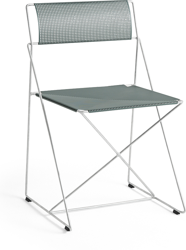 Krzesło składane X-Line Hot Galvanised Base