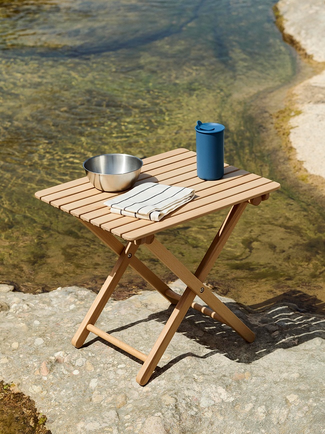 Kuhinjske brisače Outdoor Market 52 x 80 cm, modro-bež, 2 kos