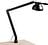 Lampa biurkowa Hay PC czarna z mocowaniem do blatu