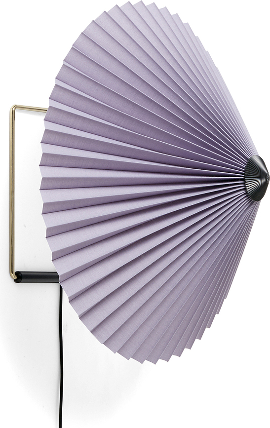 Lampa ścienna Matin 38 cm lawendowa