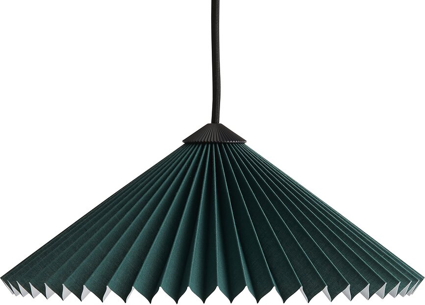 Lampa wisząca Matin 30 cm ciemnozielona