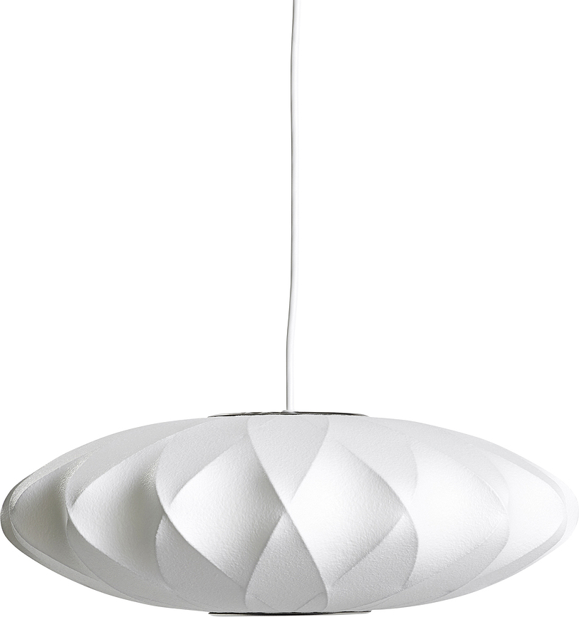 Lampa wisząca Nelson Saucer Crisscross Bubble S