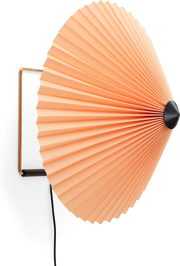 Lampada a muro Matin 38 cm pesca