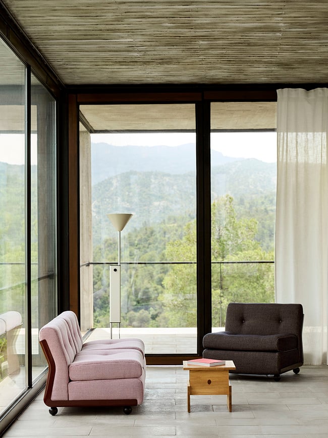 Lampadaire Twist réglable en hauteur, 200 cm, beige