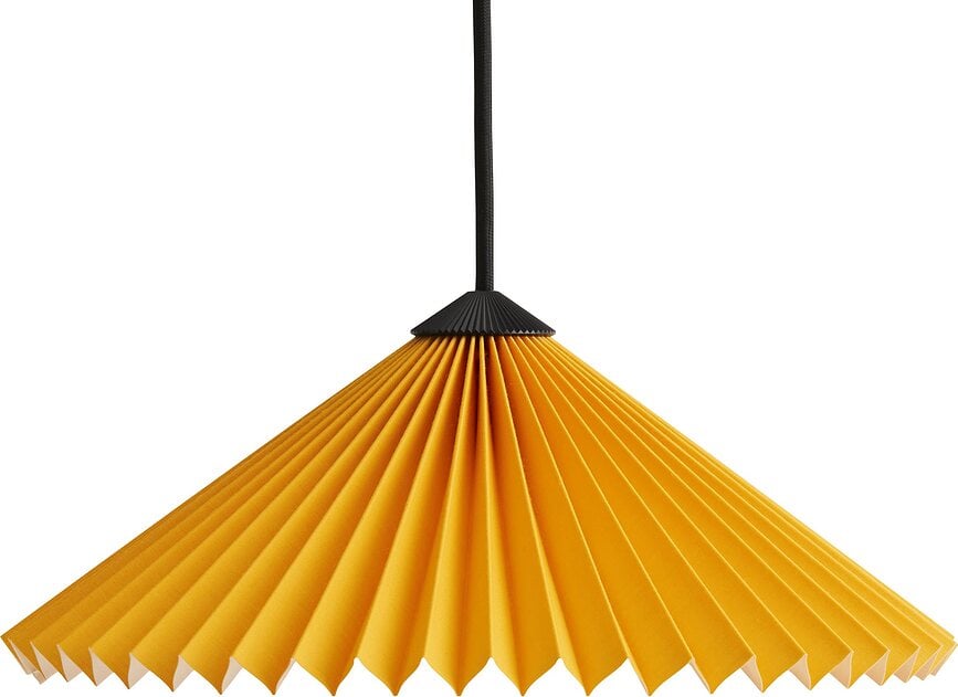 Lámpara colgante Matin, 30 cm, amarilla