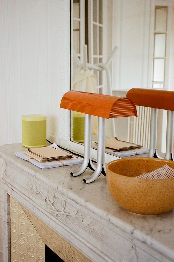 Lámpara de Mesa Anagram, naranja