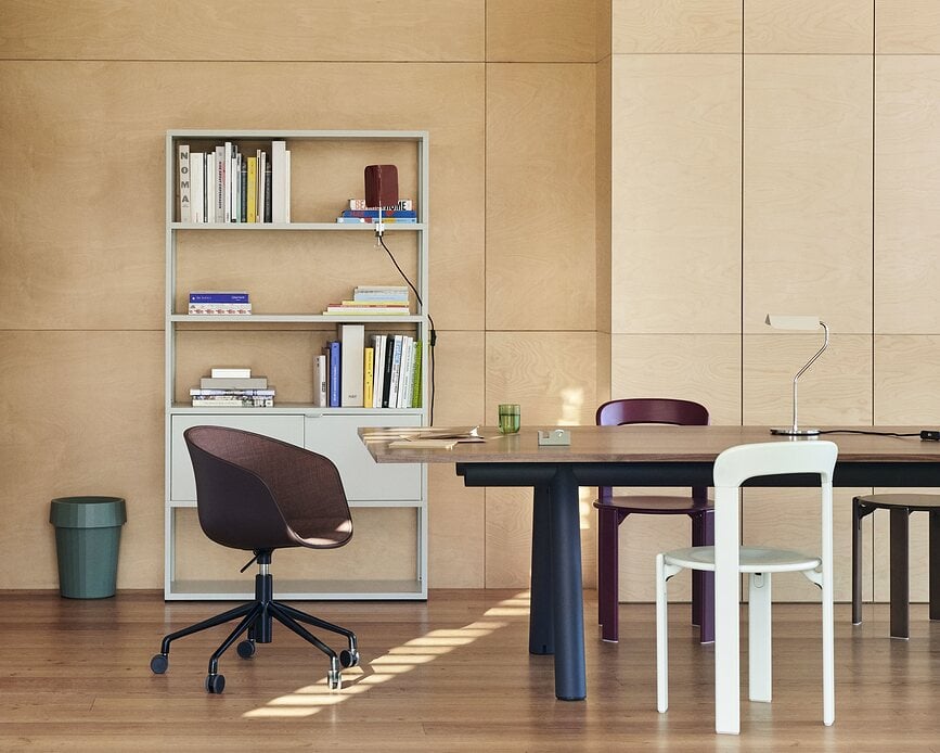 Lámpara de Mesa Apex, crema