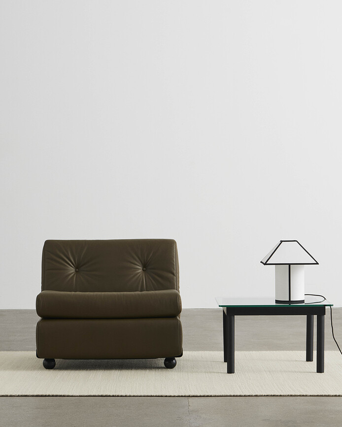 Lámpara de mesa Ava Pyramid 50 cm