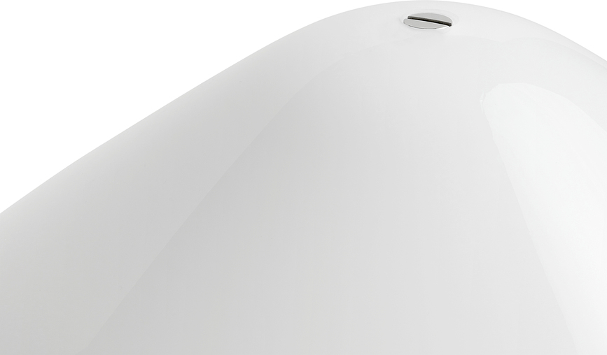 Lámpara de Mesa de cristal Pao, blanca