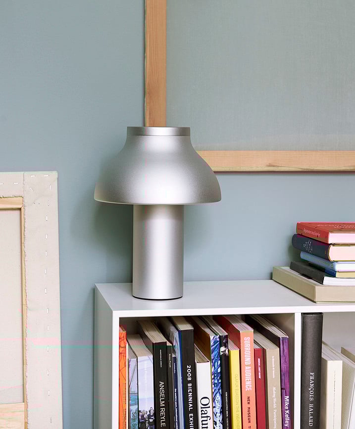 Lámpara de mesa Hay PC S, plateada