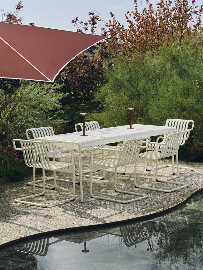 Lámpara de mesa inalámbrica Host 30 cm, rojo oscuro