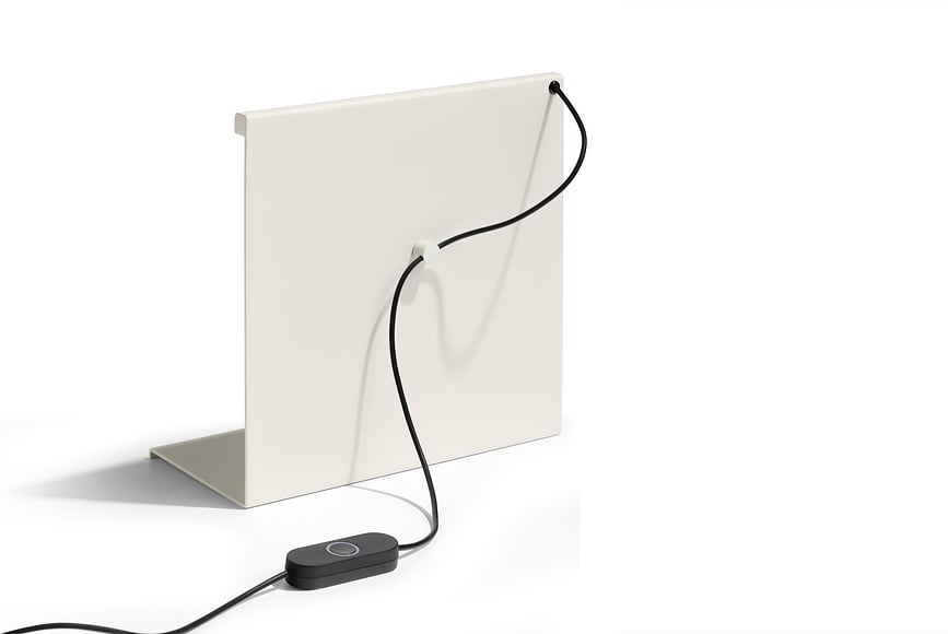 Lámpara de Mesa LBM, marrón