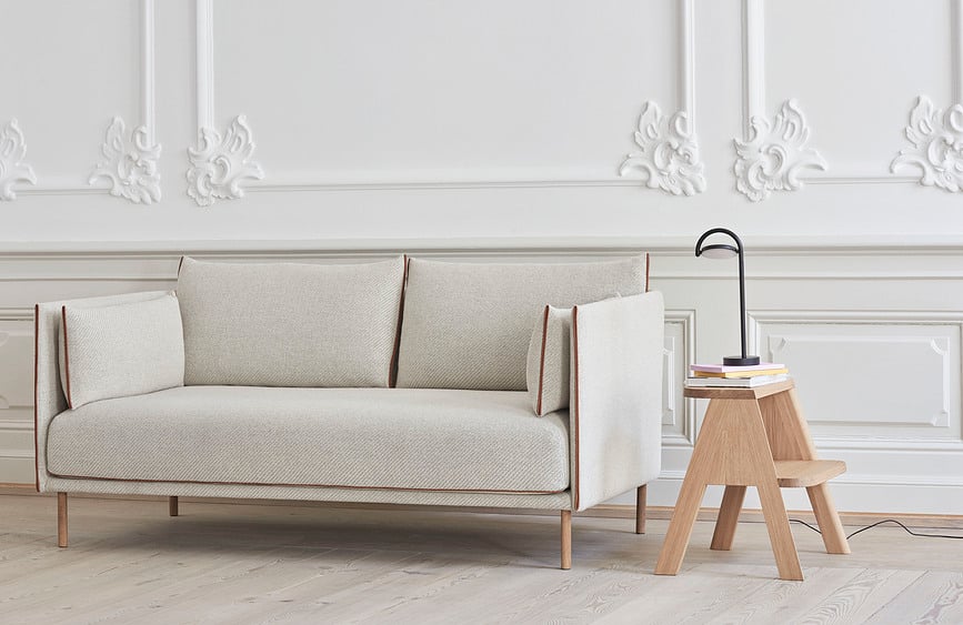 Lámpara de mesa Marselis, gris