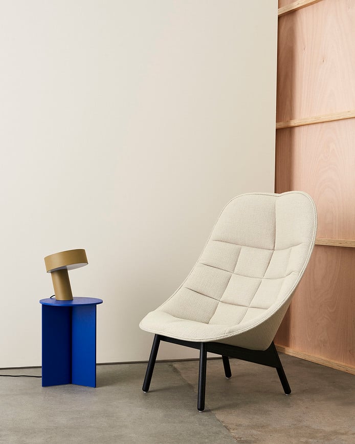 Lámpara de Mesa Slant, negra