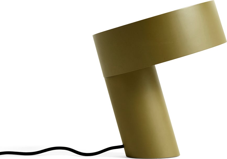 Lámpara de Mesa Slant, negra