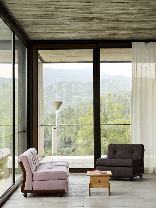 Lámpara de pie Twist con altura regulable, 200 cm, beige