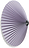 Lámpara de techo o aplique Matin Flush Mount, 38 cm, lavanda
