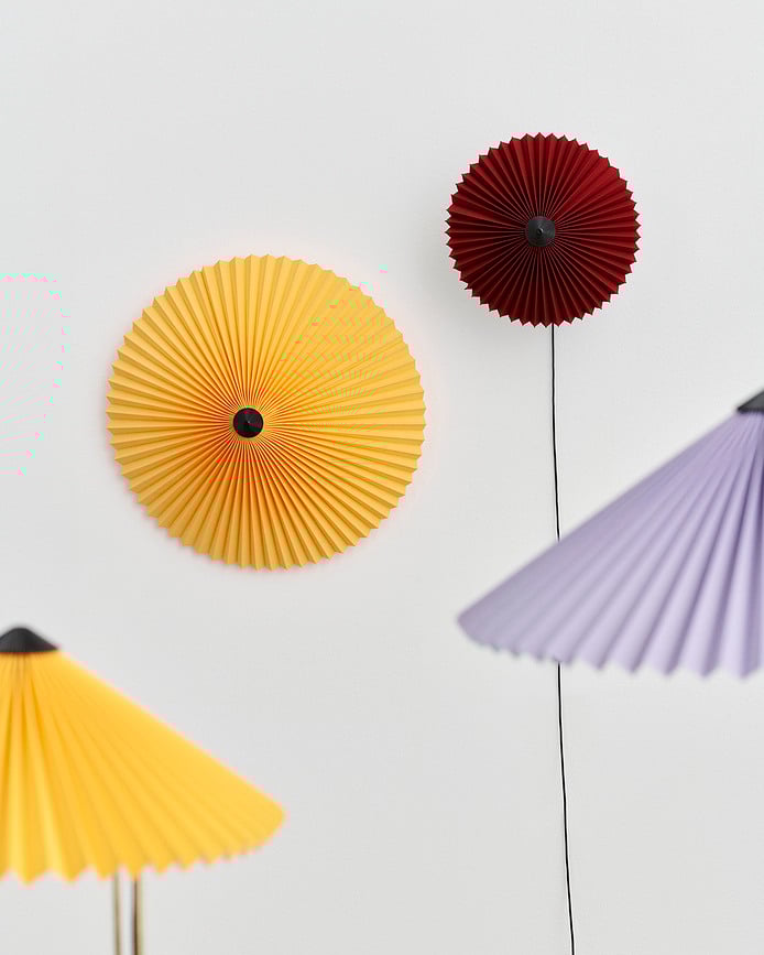 Lámpara de techo o aplique Matin Flush Mount, 38 cm, lavanda