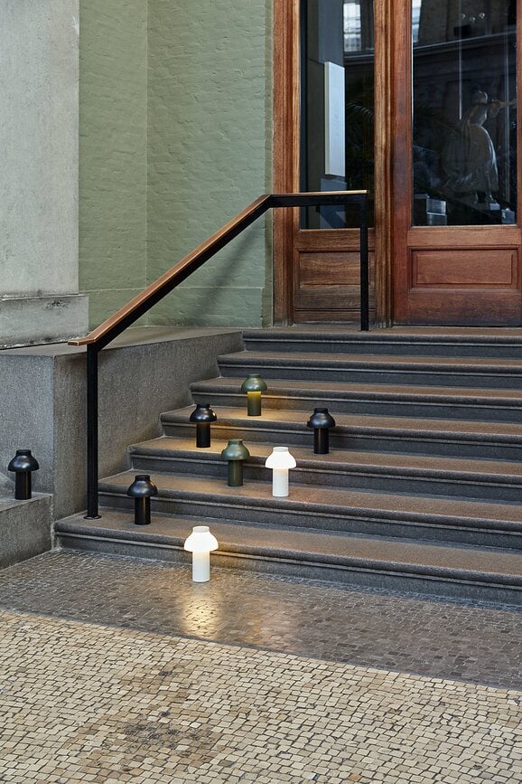 Lámpara inalambrica Hay PC, verde oliva