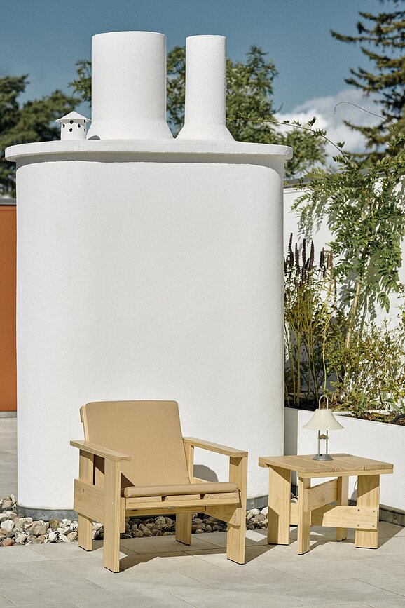 Lámpara inalambrica Mousqueton, acero inoxidable cepillado