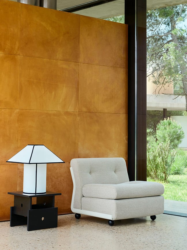 Lampe de table Ava Pyramid 50 cm