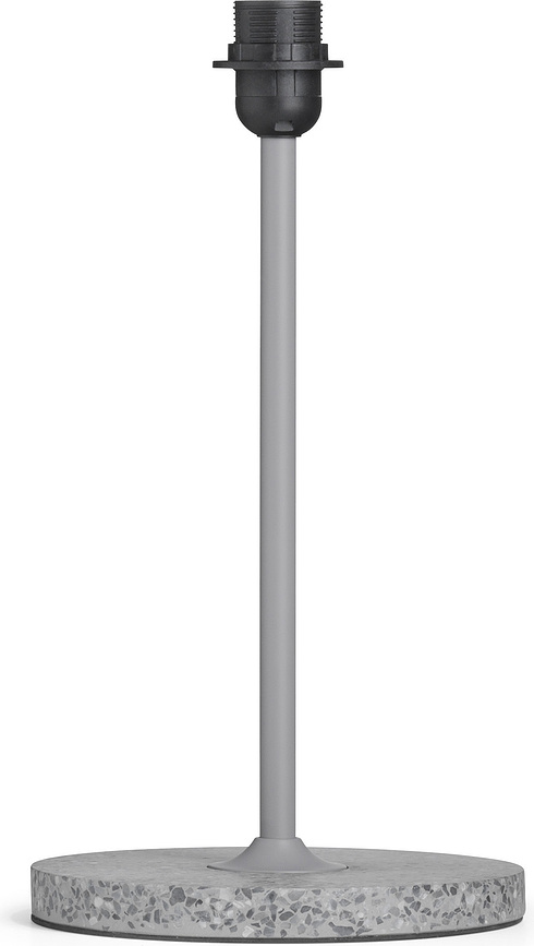 Lampvoetstuk Common grijs van terrazzo
