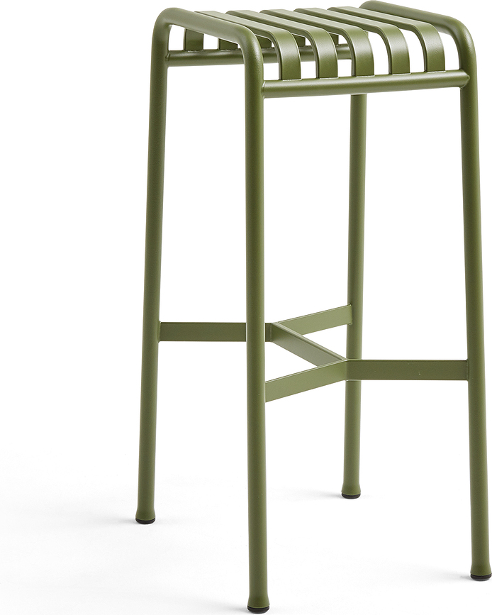 Lauko baro kėdė Palissade, 78 cm, alyvuogių spalvos
