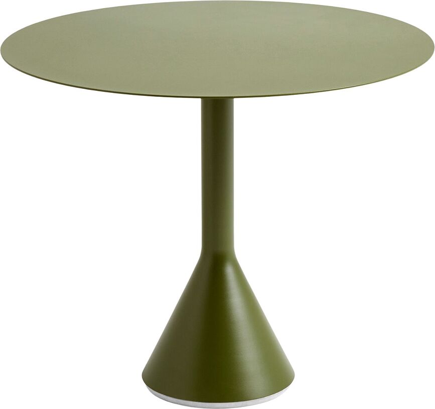 Lauko kavos staliukas Palissade, 90 cm, alyvuogių spalvos