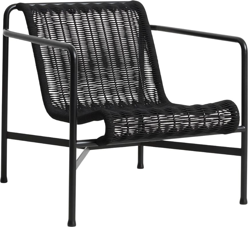 Lauko krėslas Palissade Cord, antracito spalvos