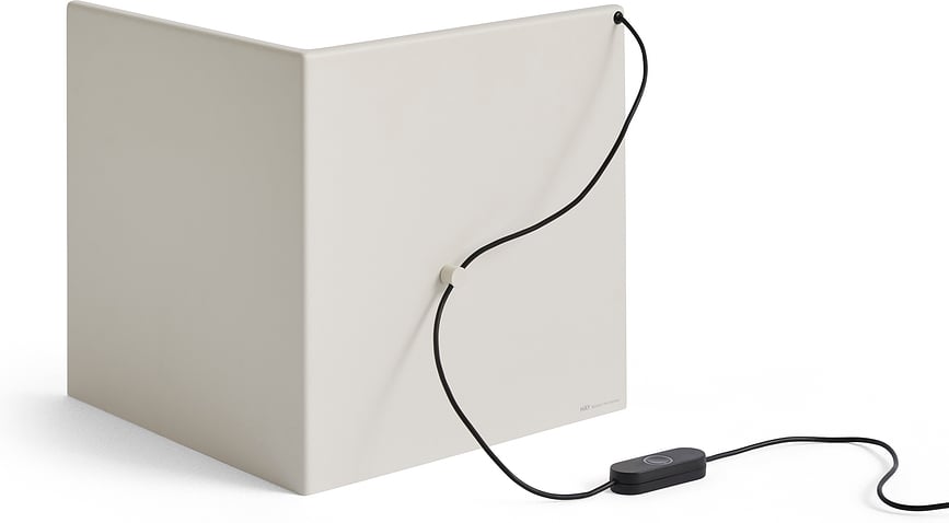 LBM Επιτραπέζιο Φωτιστικό γωνιακό, κρεμ