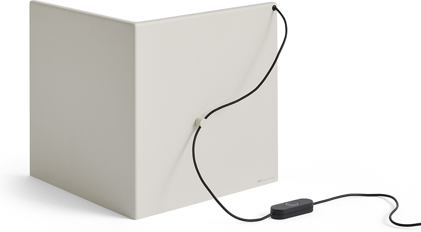 LBM Namizna svetilka, kotna, krem