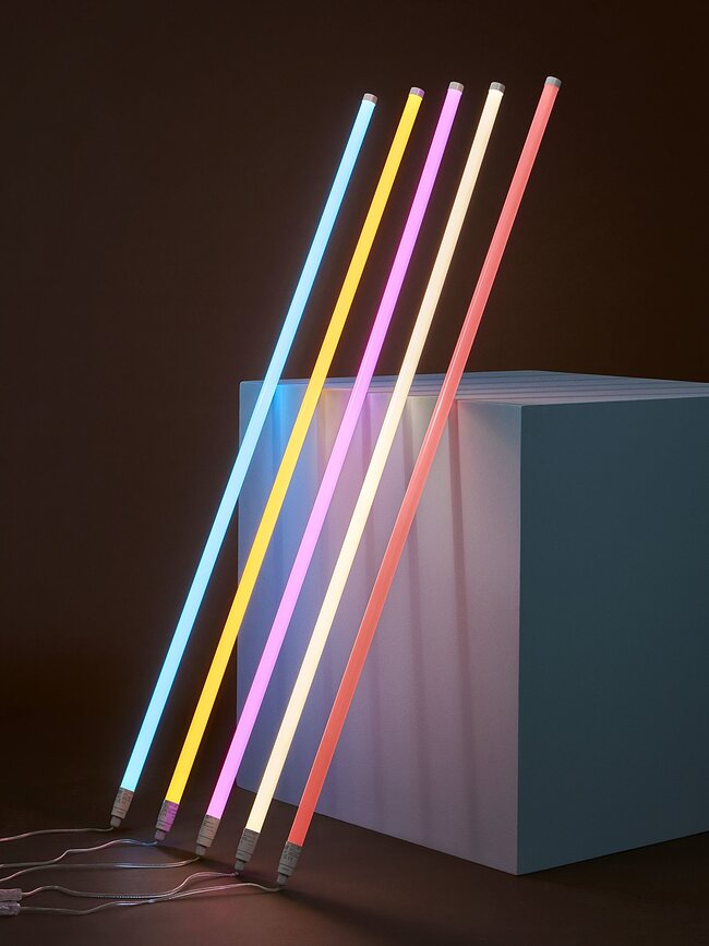 LED Neon Tube Svetilka, 150 cm, rumena