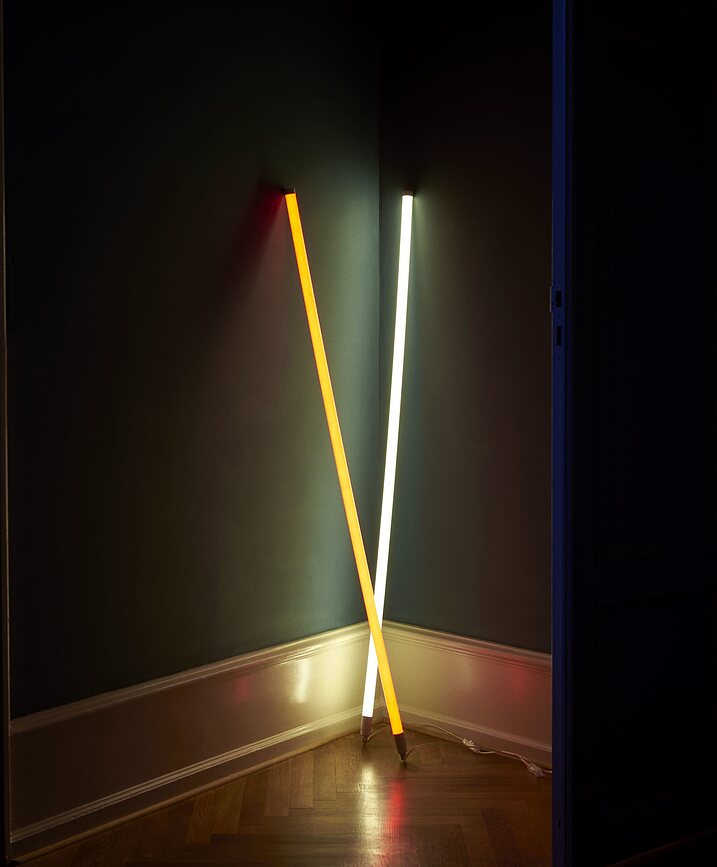LED Neon Tube Svetilka, 150 cm, rumena