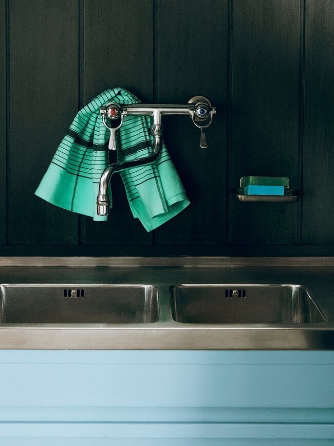 Linear Kuhinjska Krpa 52 x 80 cm svijetloplava