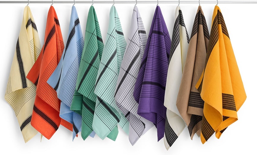 Linear Kuhinjska Krpa 52 x 80 cm svijetloplava