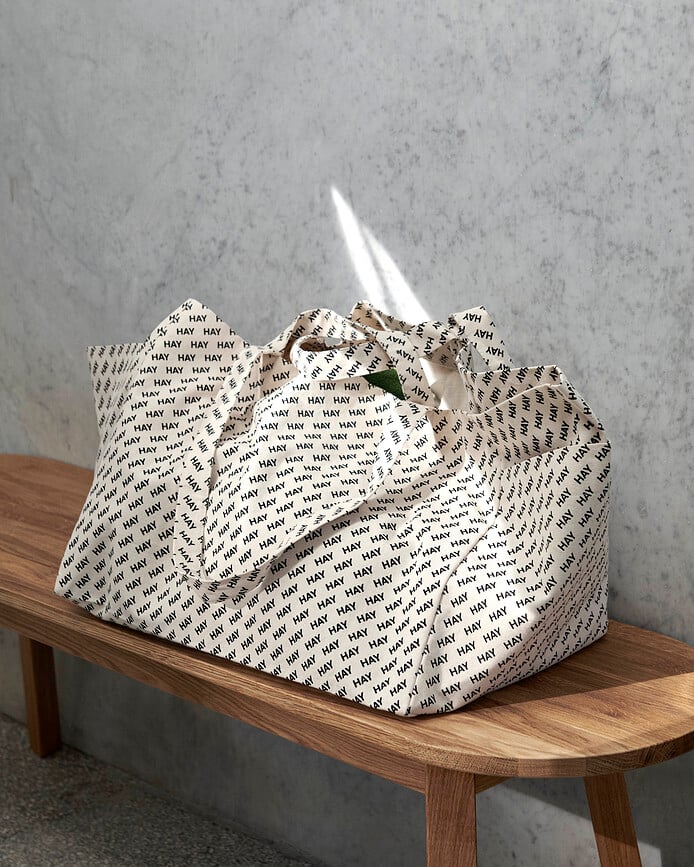 Logo Weekend Bag Torba bež bordo