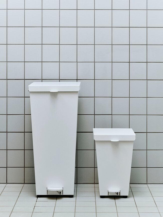 Loop Koš za smeće s pedalom 8 l bijeli