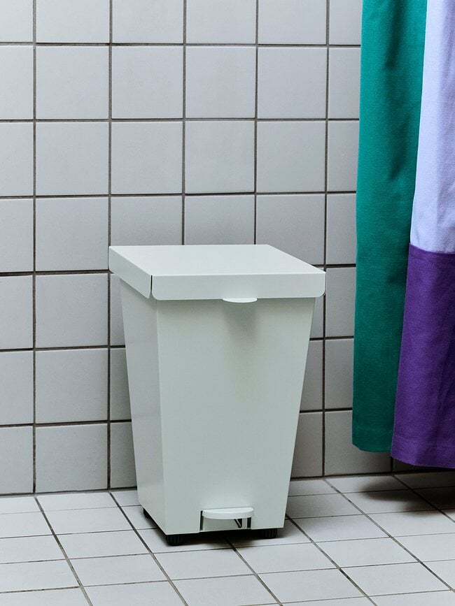 Loop Koš za smeće s pedalom 8 l bijeli