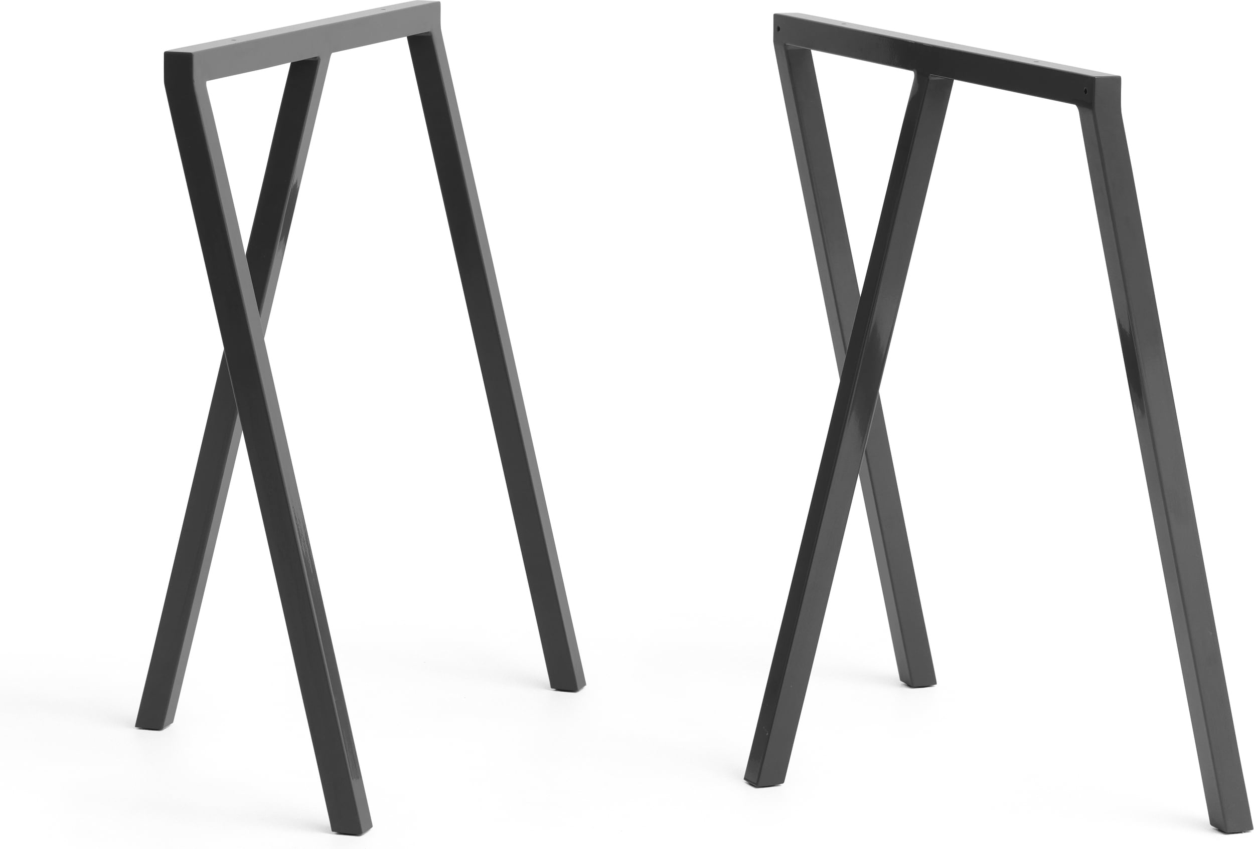 Loop Stand Tischbeine schwarz 2 St.