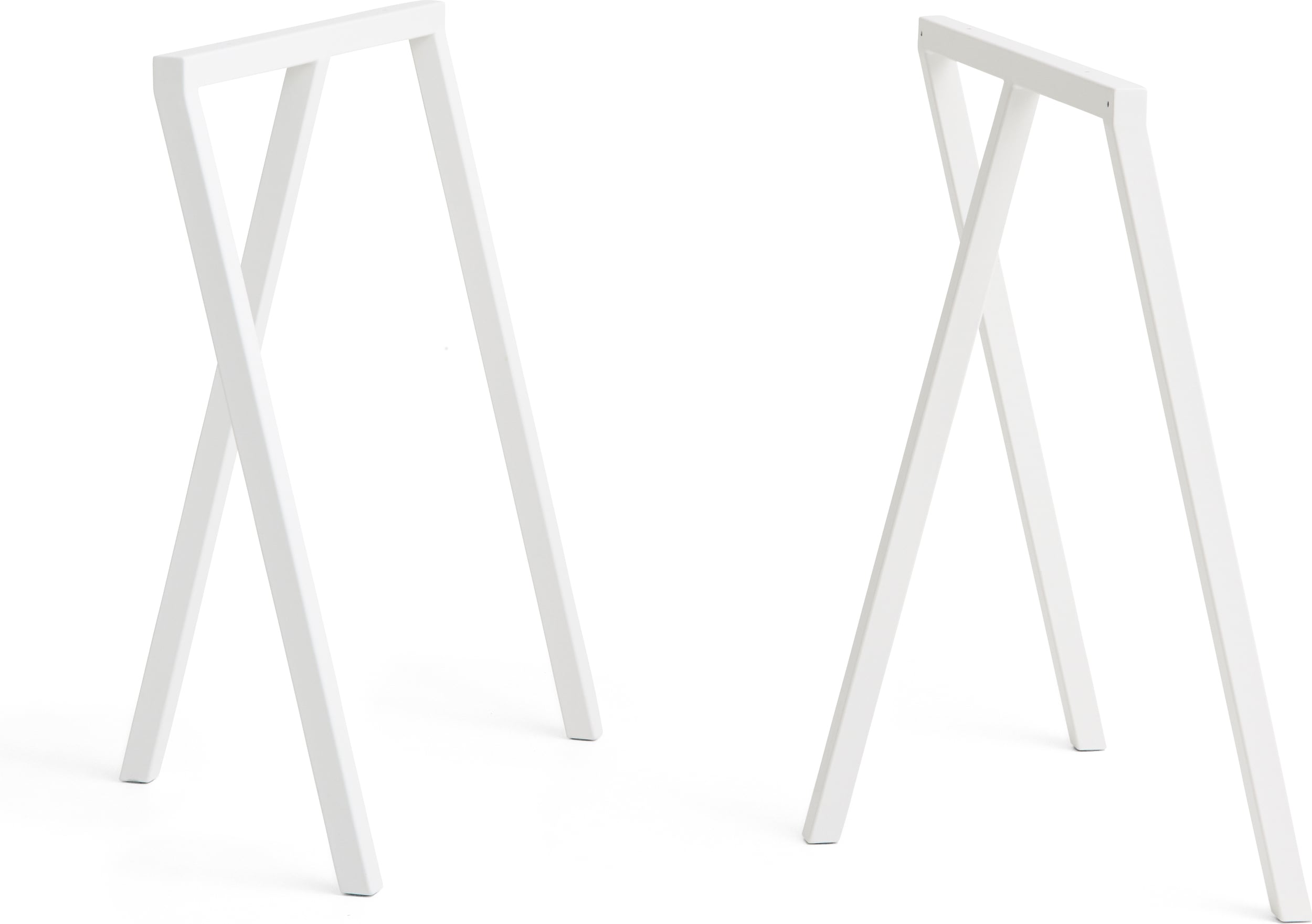 Loop Stand Tischbeine weiß 2 St.