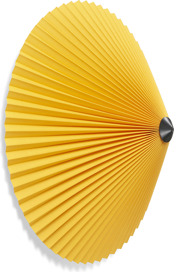 Lubinis arba sieninis šviestuvas Matin Flush Mount geltonos spalvos 50 cm