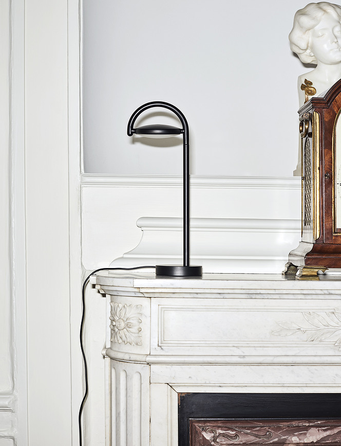 Marselis Lampe de Table, grise