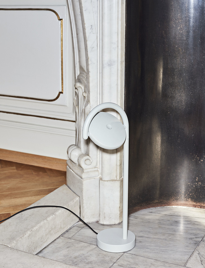 Marselis Lampe de Table, grise