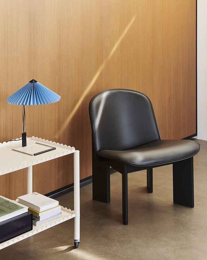 Matin Stolna Lampa 30 cm plava zrcalna