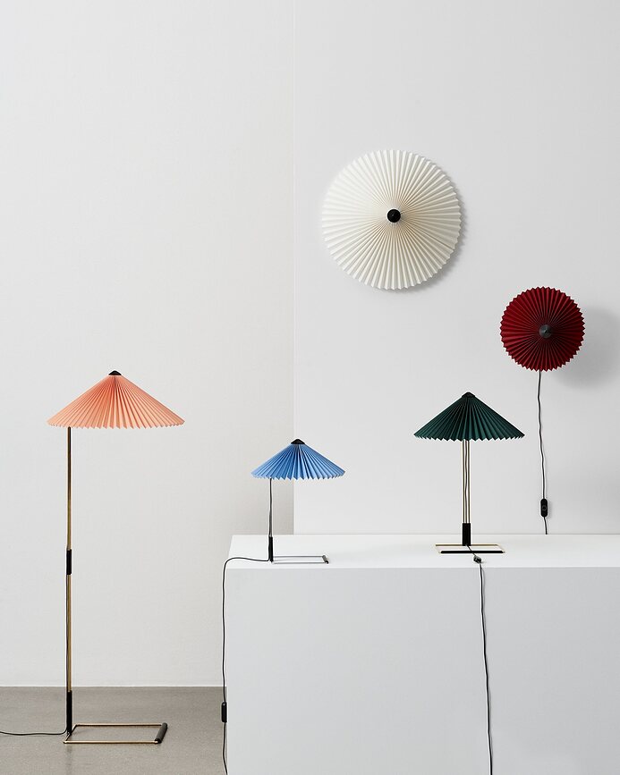 Matin Lampe sur Pied 50 cm, blanche