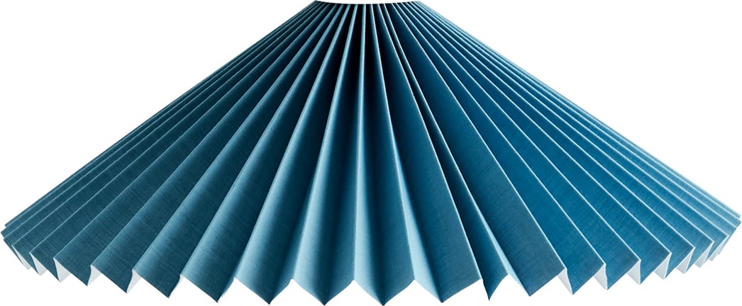 Matin Lampenschirm 30 cm blau